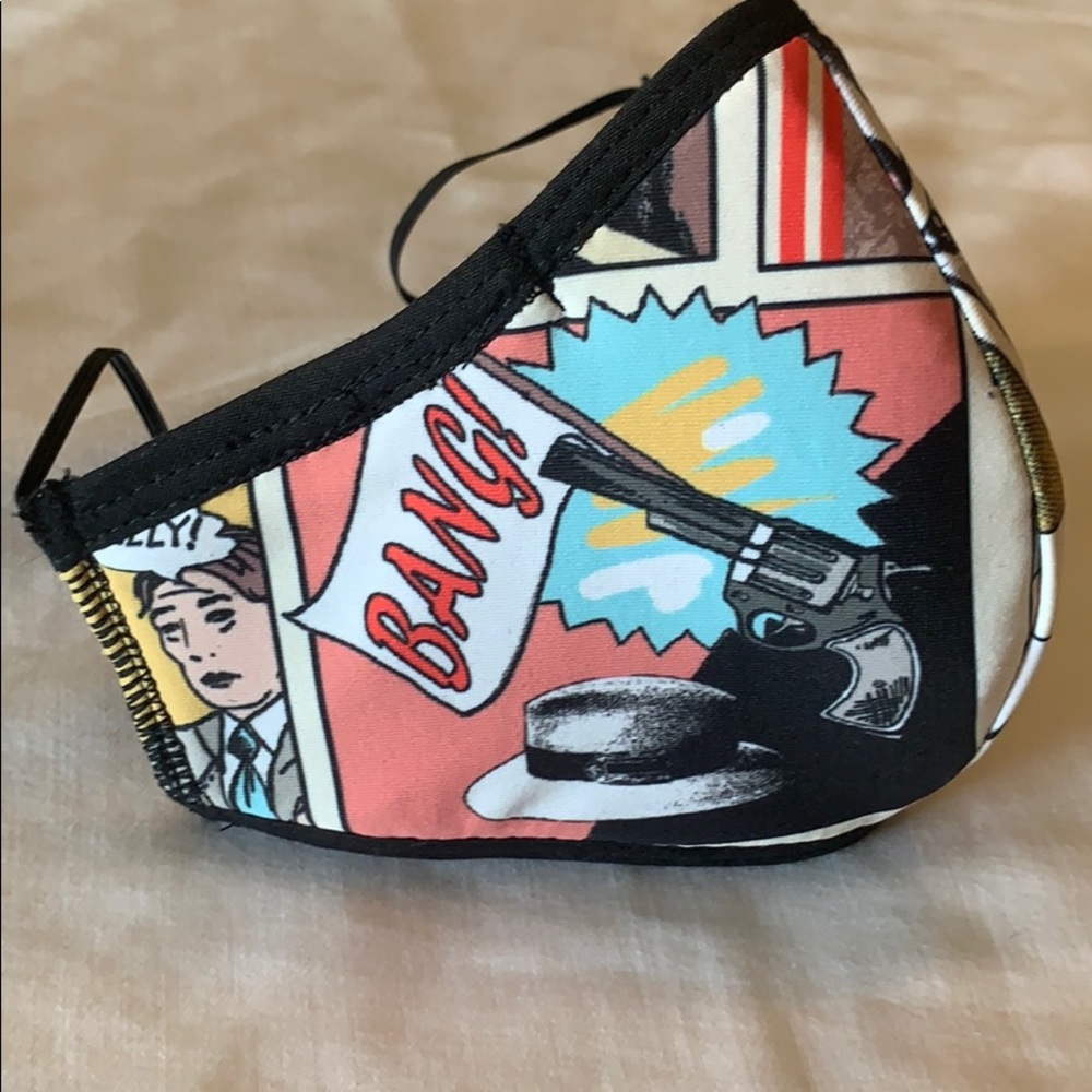 Fashionable, Artistic Facial Covers w/ 2 Filters